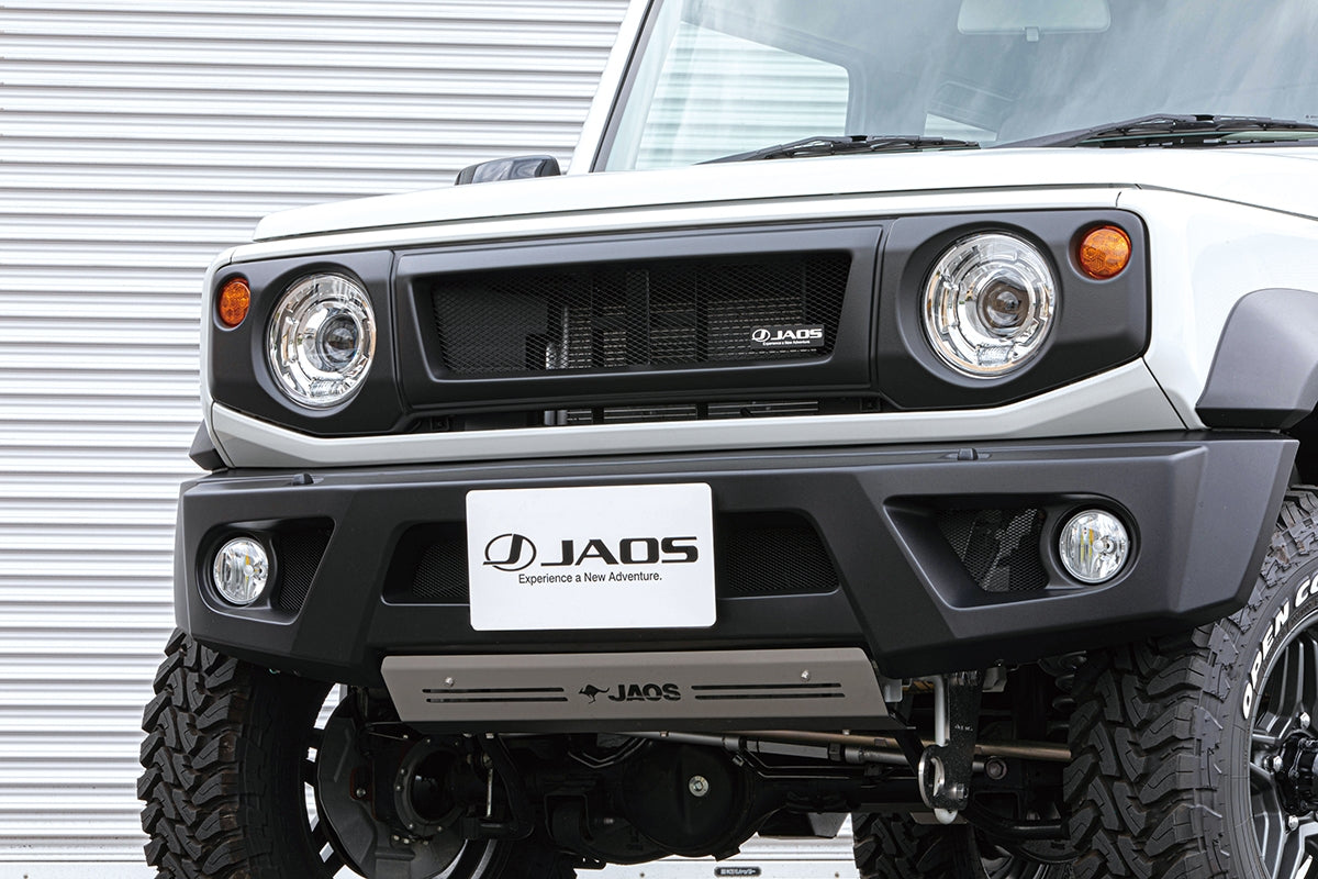JAOS FRONT GRILLE PAINTED MATTE BLACK FOR SUZUKI JIMNY NOMADE JC74 B061513MB