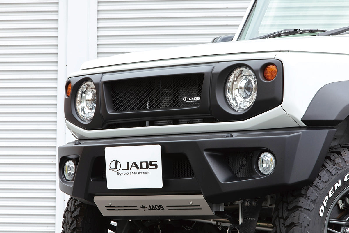 JAOS FRONT GRILLE PAINTED MATTE BLACK FOR SUZUKI JIMNY NOMADE JC74 B061513MB