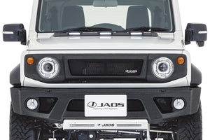 JAOS FRONT GRILLE PAINTED TOUGH BLACK FOR SUZUKI JIMNY NOMADE JC74 B061513TB