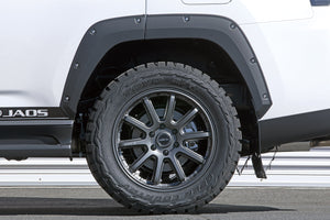 JAOS FENDER GARNISH TYPE-X PAINTED MATTE BLACK FOR ZX FOR TOYOTA LAND CRUISER 300 B135051MB