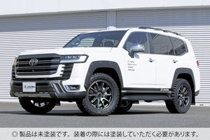 JAOS FENDER GARNISH TYPE-X UNPAINTED PRODUCT FOR ZX FOR TOYOTA LAND CRUISER 300 B135051NP