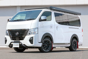 JAOS FENDER GARNISH TYPE-X MATT BLACK FOR NISSAN CARAVAN NV350 B135482MB