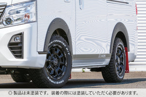 JAOS FENDER GARNISH TYPE-X UNPAINTED FOR NISSAN CARAVAN NV350 B135482NP