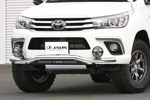 JAOS FRONT SKID BAR POLISH / BLACK FOR TOYOTA HILUX 125 B150096BZ