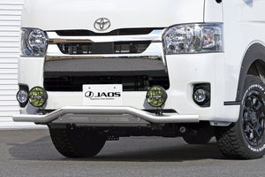 JAOS FRONT SKID BAR POLISH BLAST STANDARD TYPE 3 ~ FOR TOYOTA HIACE 200 B150203A