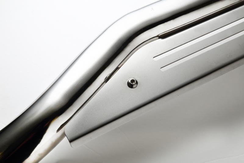 JAOS FRONT SKID BAR POLISH BLAST FOR MITSUBISHI DELICA D:5 B150305A