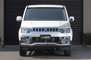 JAOS FRONT SKID BAR POLISH BLACK FOR MITSUBISHI DELICA D:5 B150304B