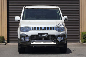 JAOS FRONT SKID BAR BLACK BLAST FOR MITSUBISHI DELICA D:5 B150304C