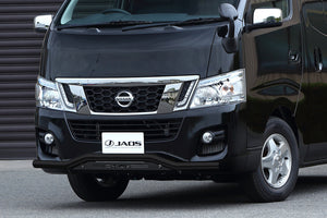 JAOS FRONT SKID BAR BLACK BLACK STANDARD FOR NISSAN NV350 CARAVAN B150482D