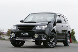 JAOS FRONT SKID BAR BLACK BLAST FOR SUBARU FORESTER SH B150742C