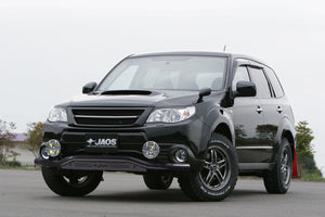 JAOS FRONT SKID BAR BLACK BLACK FOR SUBARU FORESTER SH B150742D