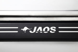 JAOS FRONT SKID BAR POLISH BLACK FOR JEEP RENEGADE B150910B