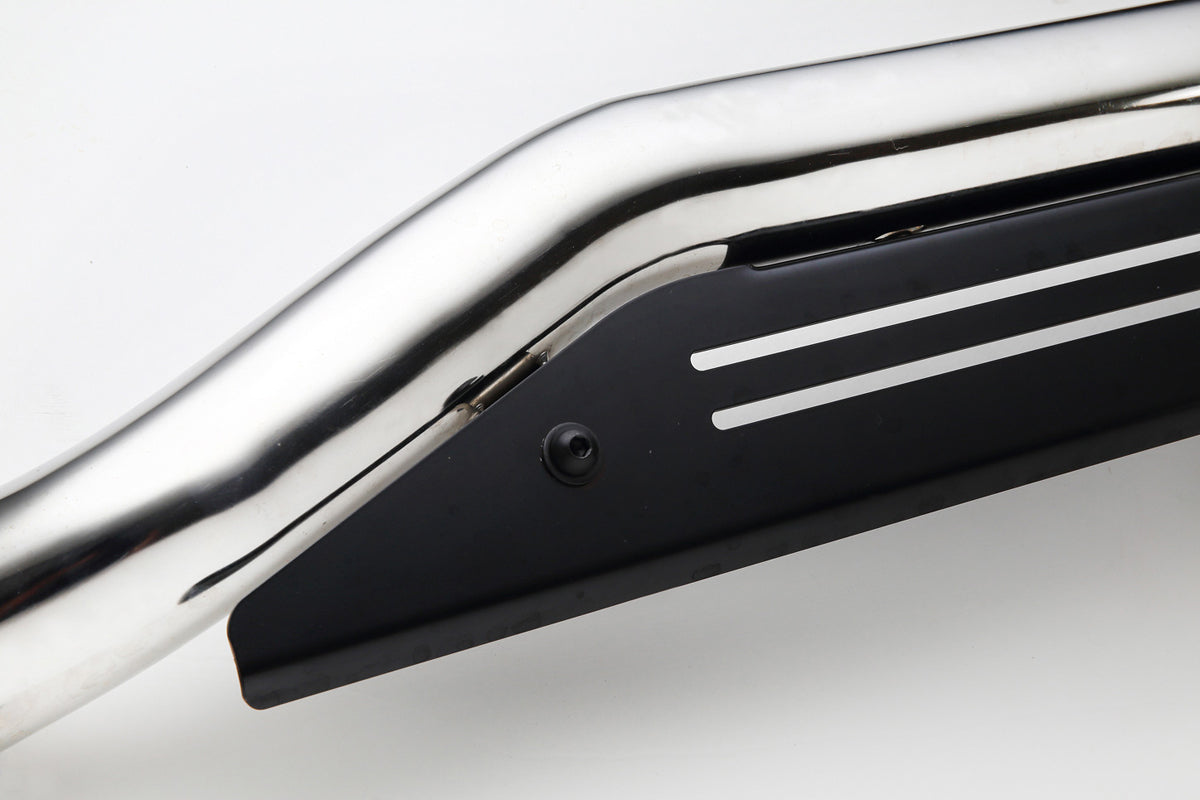 JAOS FRONT SKID BAR POLISH BLACK FOR JEEP RENEGADE B150910B