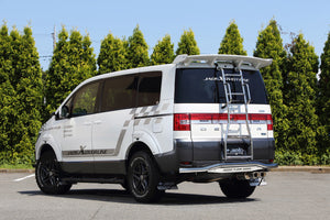 JAOS REAR SKID BAR POLISH BLAST FOR MITSUBISHI DELICA D:5 B154304A
