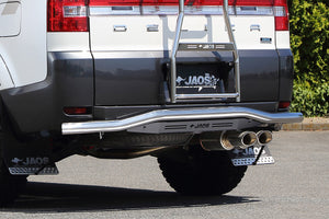 JAOS REAR SKID BAR POLISH BLACK FOR MITSUBISHI DELICA D:5 B154304B
