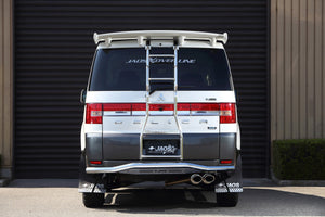 JAOS REAR SKID BAR POLISH BLACK FOR MITSUBISHI DELICA D:5 B154304B