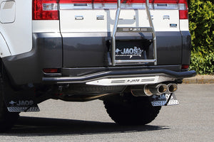 JAOS REAR SKID BAR BLACK BLAST FOR MITSUBISHI DELICA D:5 B154304C