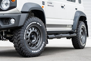 JAOS SIDE STEP BLACK FOR SUZUKI JIMNY NOMADE JC74 B172522BK