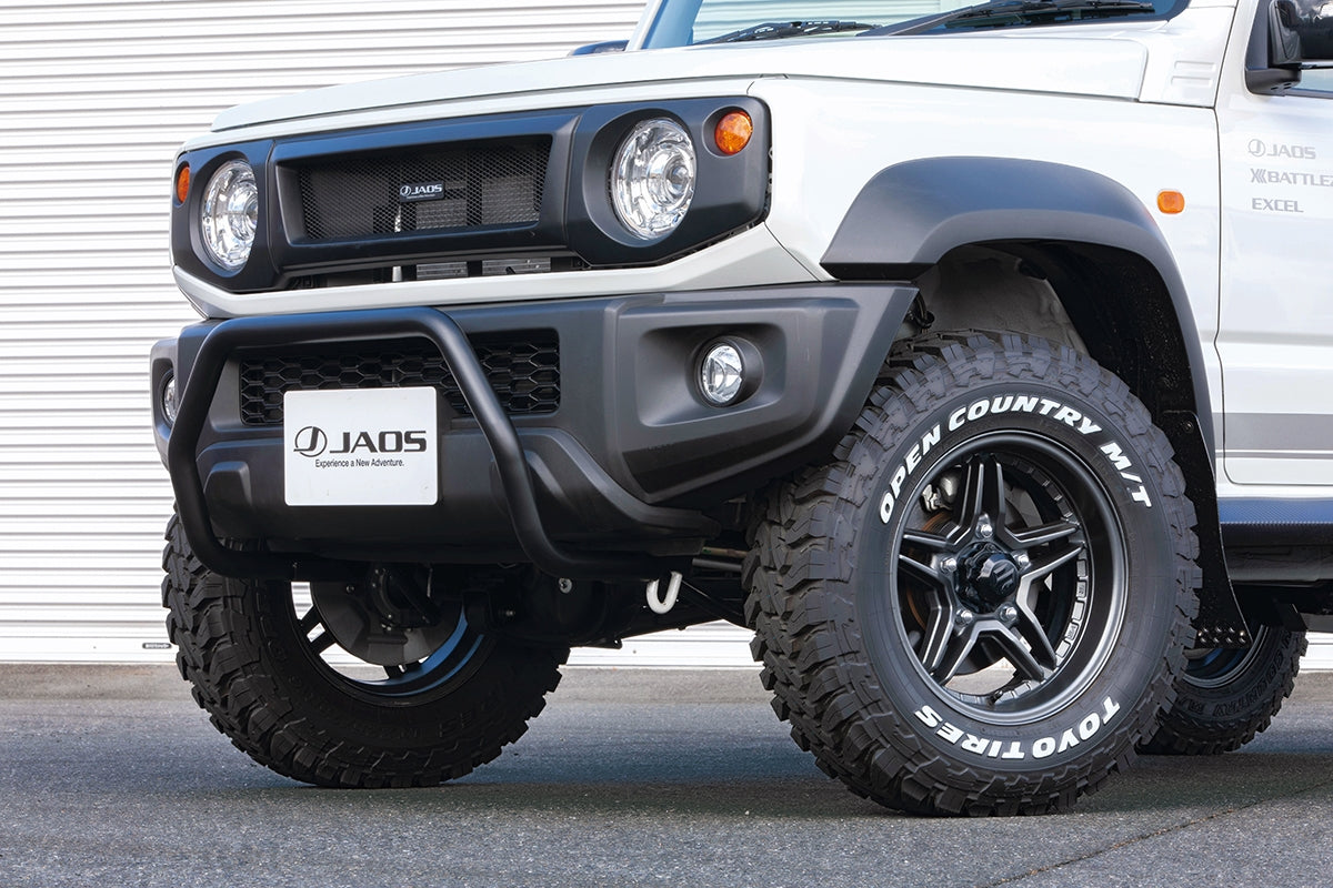 JAOS FRONT BUSH BAR 45 FOR SUZUKI JIMNY NOMADE JC74 B182518BK