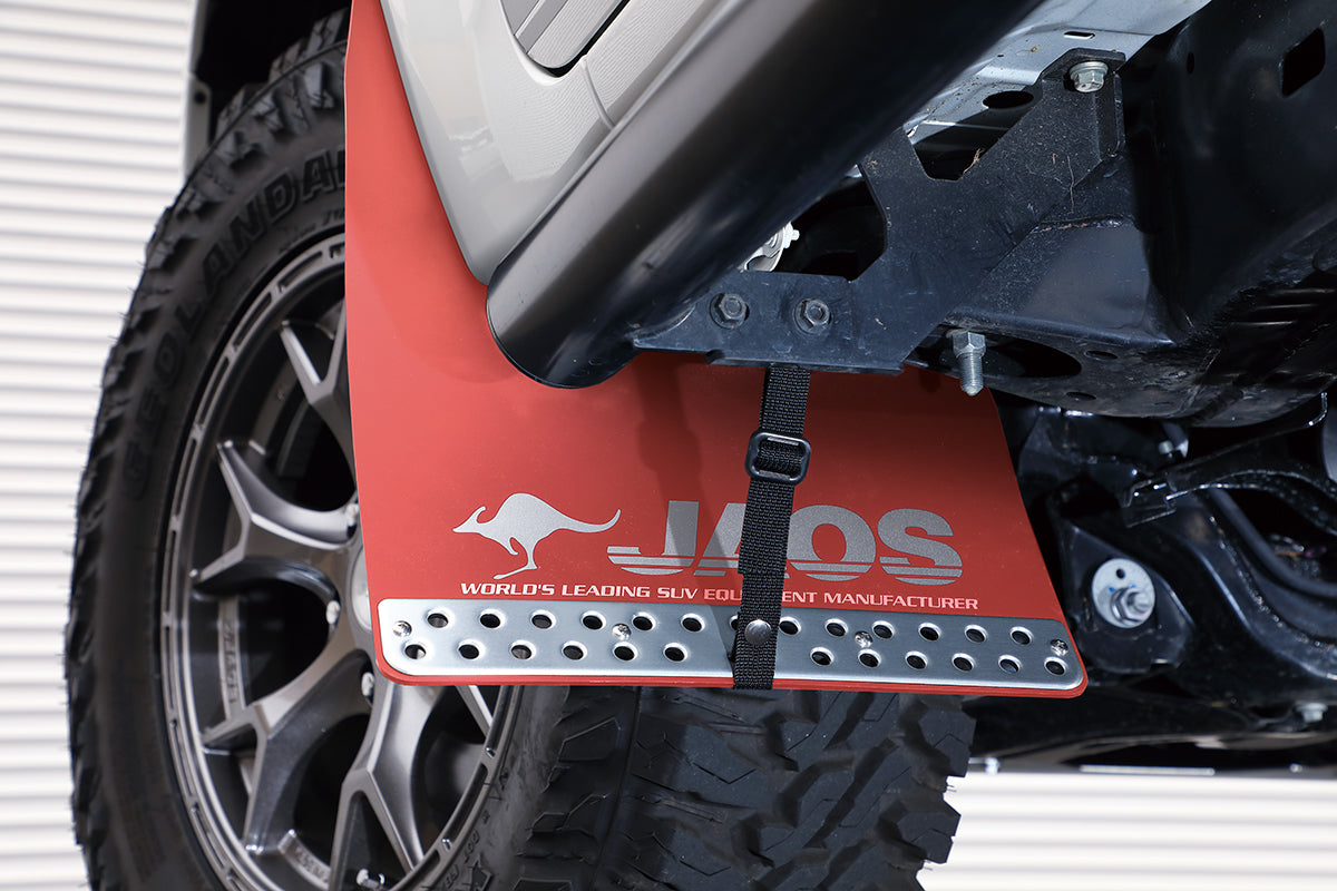 JAOS MUDGUARD III FRONT SET RED FOR TOYOTA HILUX 125 B621096F