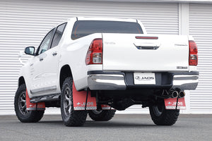 JAOS MUDGUARD III FRONT SET RED FOR TOYOTA HILUX 125 B621096F