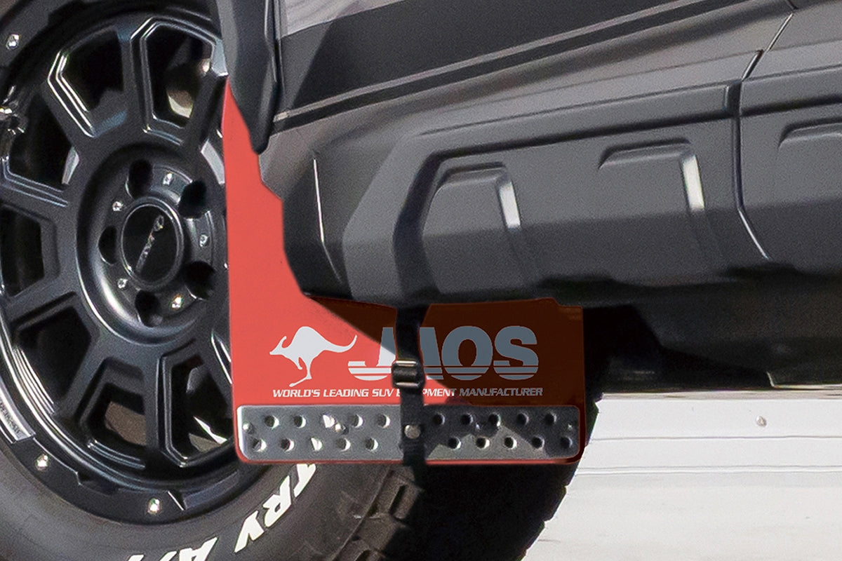 JAOS MUDGUARD III FRONT SET RED FOR TOYOTA RAV4 60 ADVENTURE B621127F