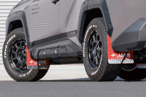JAOS MUDGUARD III REAR SET RED FOR TOYOTA RAV4 60 ADVENTURE B621127R