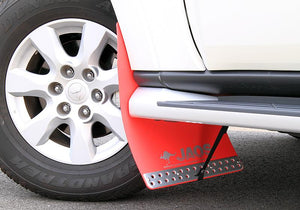 JAOS MUDGUARD III FRONT SET RED FOR MITSUBISHI PAJERO V60 70 B621327F