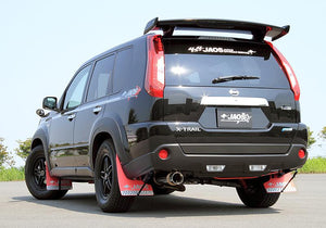 JAOS MUDGUARD III FRONT SET RED FOR NISSAN X-TRAIL 31 B621442F