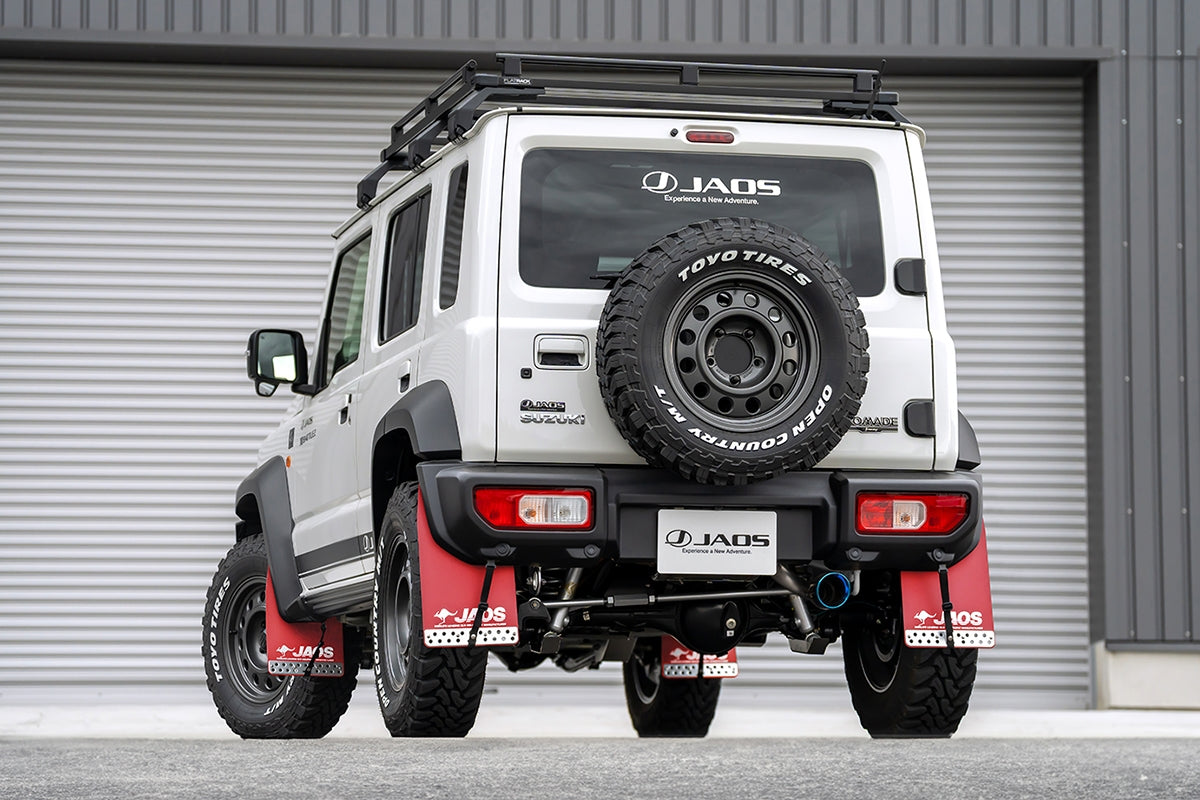 JAOS MUDGUARD III FRONT SET RED FOR SUZUKI JIMNY NOMADE JC74 B621518F
