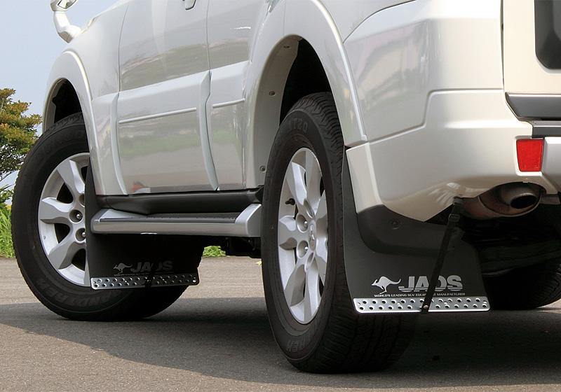 JAOS MUDGUARD III FRONT SET BLACK FOR MITSUBISHI PAJERO V60 70 B622327F