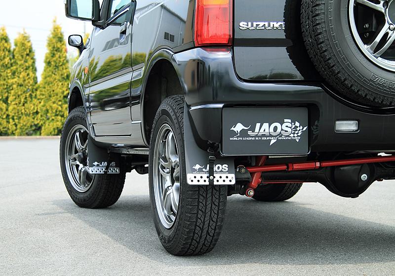 JAOS MUD GUARD III REAR SET BLACK FOR SUZUKI JIMNY JB23 B622512R