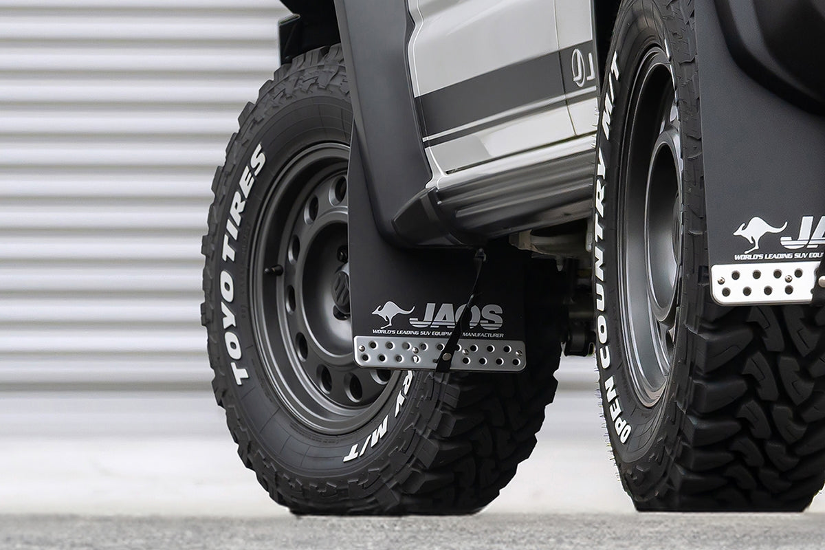 JAOS MUDGUARD III FRONT SET BLACK FOR SUZUKI JIMNY NOMADE JC74 B622518F