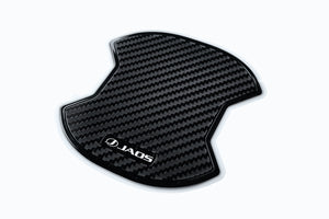 JAOS DOOR HANDLE PROTECTOR CARBON LOOK TYPE-C FOR TOYOTA LAND CRUISER 250 TRJ250W GDJ250W B636103
