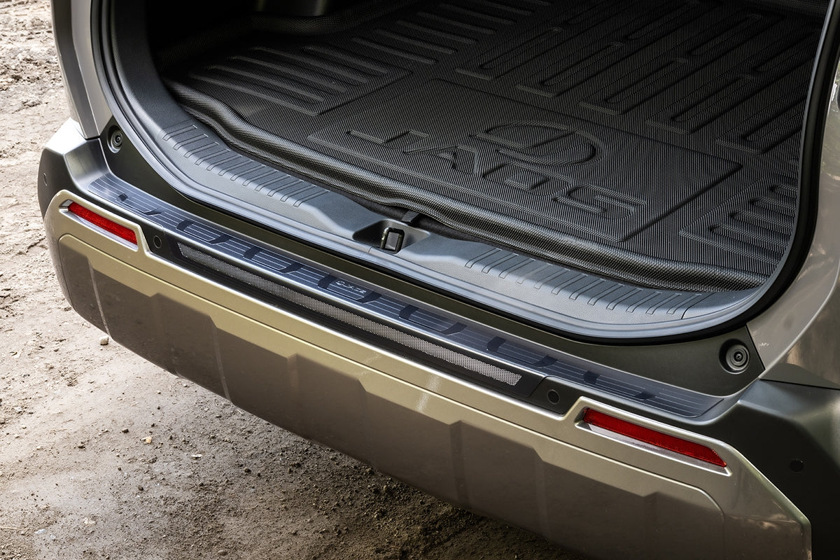 JAOS BACK DOOR SCUFF PROTECTOR CARBON TEXTURE FOR TOYOTA RAV4 60 ADVENTURE B638127