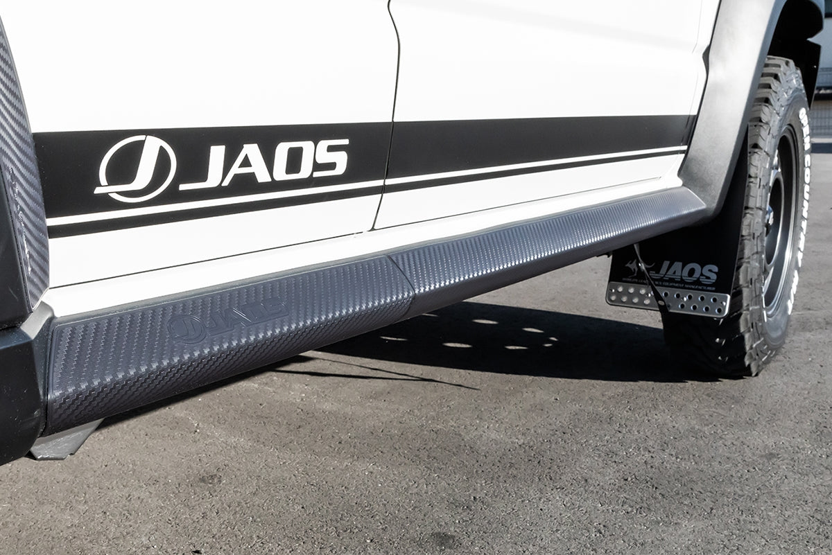 JAOS SIDE SILL PROTECTOR CARBON TEXTURE FOR SUZUKI JIMNY NOMADE JC74 B639522