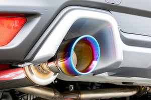 JAOS BATTLEZ MUFFLER ZS-WTC TITANIUM COLOR TAIL FOR SUBARU FORESTER SK B701744TC