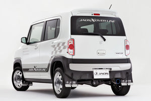 JAOS BATTLEZ MUFFLER ZSTI TITANIUM TAIL TURBO, CVT CAR FOR SUZUKI HUSTLER MR31S 41S B702535T