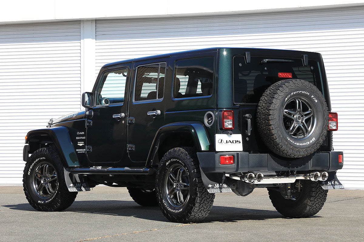 JAOS BATTLEZ MUFFLER ZS-4 CIRCLE FOR JEEP WRANGLER JK B703901B