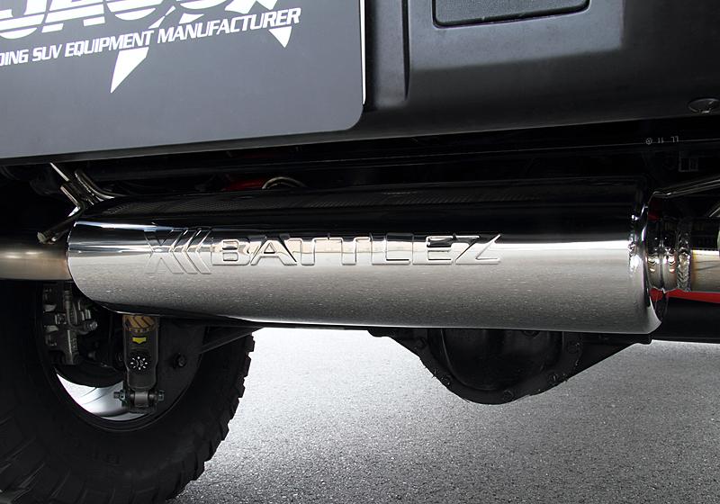 JAOS BATTLEZ MUFFLER ZS-4 OVAL FOR JEEP WRANGLER JK B703901