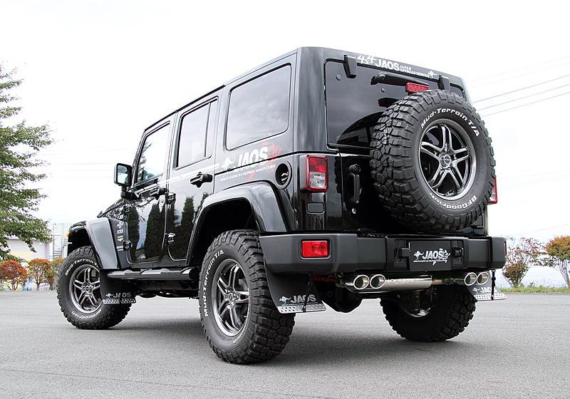 JAOS BATTLEZ MUFFLER ZS-4 OVAL FOR JEEP WRANGLER JK B703901