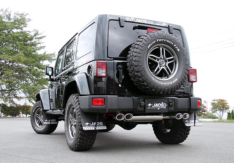 JAOS BATTLEZ MUFFLER ZS-4 OVAL FOR JEEP WRANGLER JK B703901