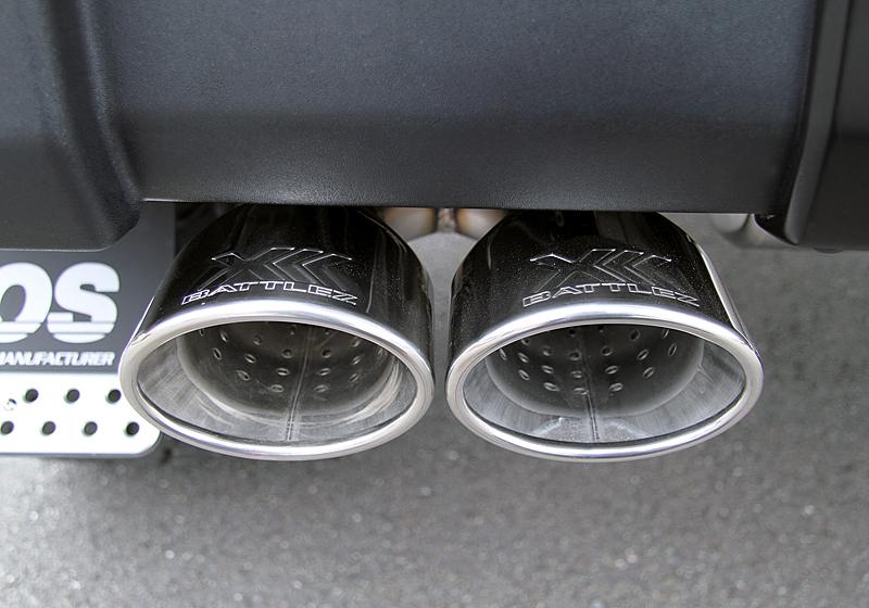 JAOS BATTLEZ MUFFLER ZS-4 OVAL FOR JEEP WRANGLER JK B703901