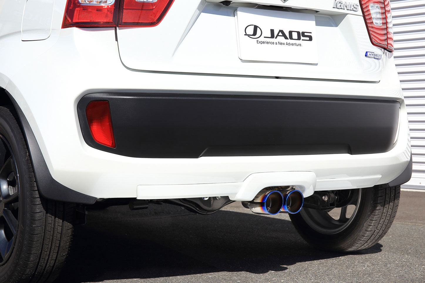 JAOS BATTLEZ MUFFLER ZS-CTI TI TAIL FOR SUZUKI IGNIS B717545T