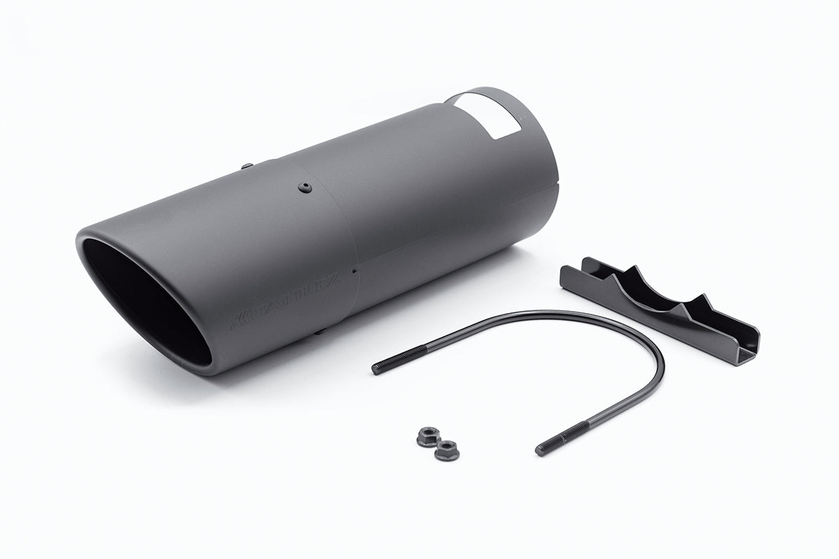 JAOS BATTLEZ MUFFLER CUTTER MC BLACK TYPE-A FOR TOYOTA LAND CRUISER 300 B720141