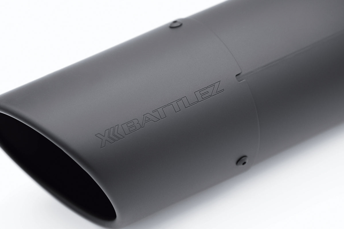 JAOS BATTLEZ MUFFLER CUTTER MC BLACK TYPE-A FOR TOYOTA LAND CRUISER 300 B720141