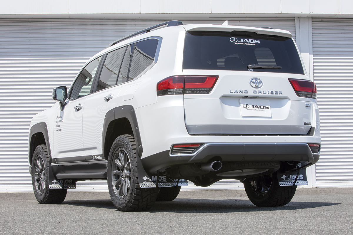 JAOS BATTLEZ MUFFLER CUTTER MC BLACK TYPE-A FOR TOYOTA LAND CRUISER 300 B720141