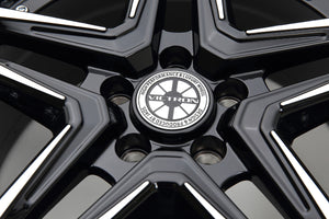 JAOS ASTELLA CM-0317X7.5J 44 5H127.0 BLACK POLISH WHEEL FOR JEEP WRANGLER JK B878E775PB