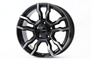 JAOS BACCHUS CM-11 120X9.5J 53 5H150.0 SMOKE POLISH BLACK WHEEL FOR TOYOTA LAND CRUISER 200 B881095SPB