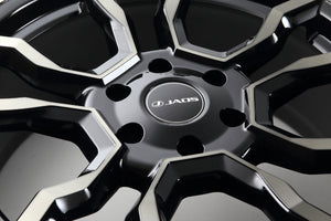JAOS BACCHUS CM-1 120X8.5 30 6H139.7 SMOKE POLISH BLACK WHEEL FOR TOYOTA HILUX SURF 215 B882085SPB